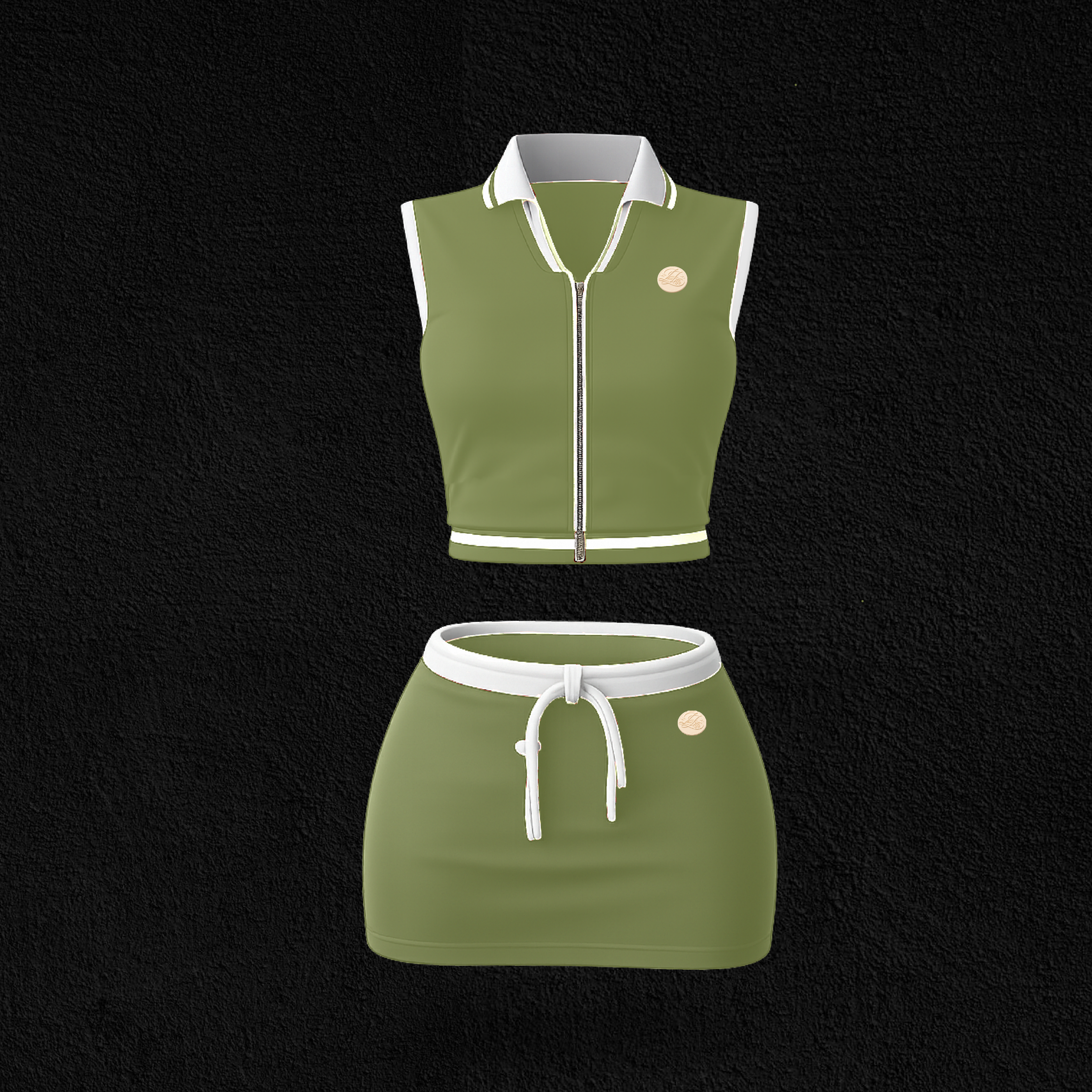 Lavish Life Olive Luxe Set